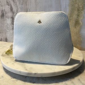 COPY - GUERLAIN PARIS Cosmetic Bag, white with a beautiful soft exterior / 🐝 go